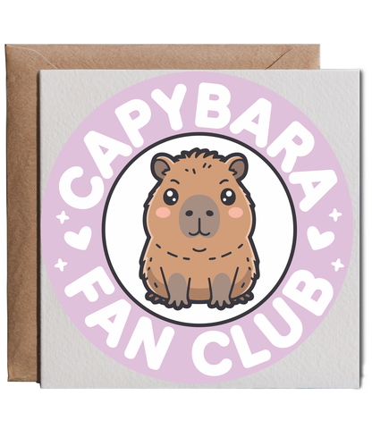 capybara fan club