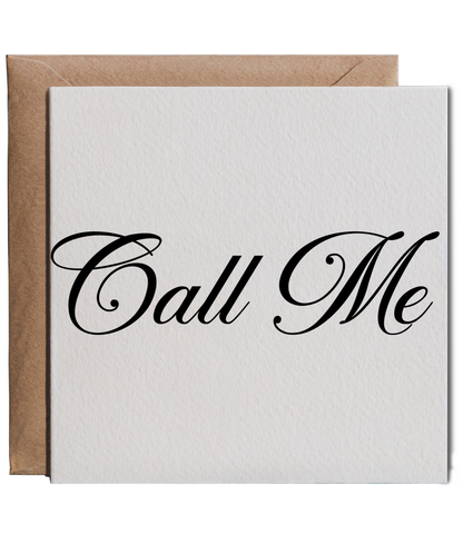 Call Me