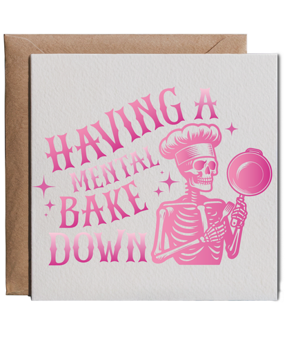 Having a Mental Bake Down for Daughter Sister Friend Baking Hobbies