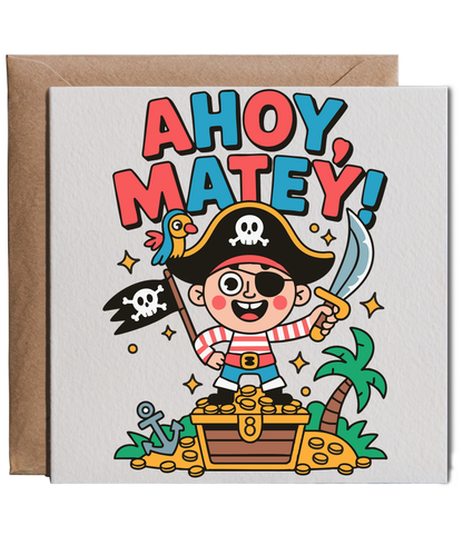 Ahoy Matey Kiddy pirate