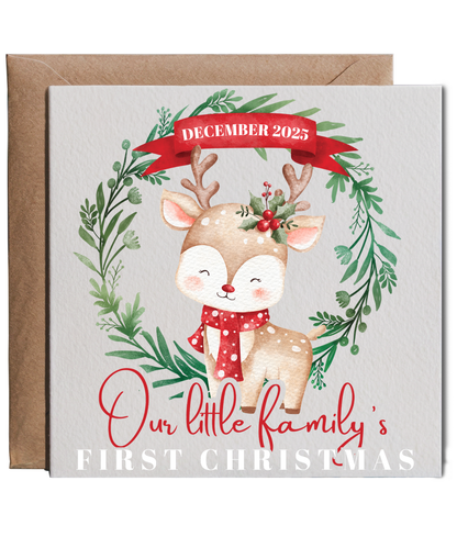 December 2025 Our little family's first Christmas