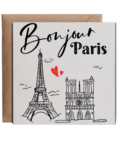 Bonjour Paris City of Love Romantic Landmarks Travel Lovers