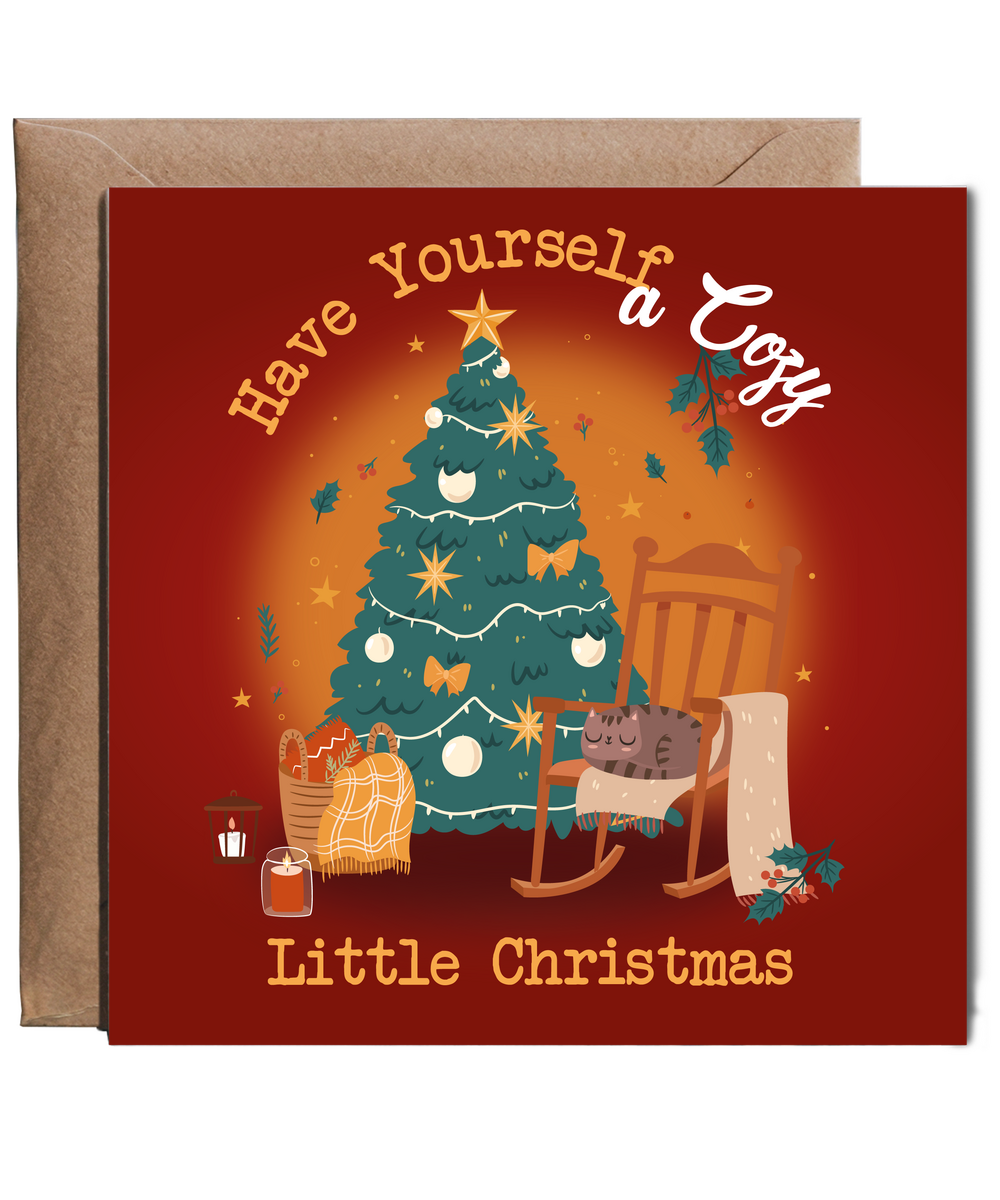 Christmas Card Have Yourself a Cozy Little Christmas