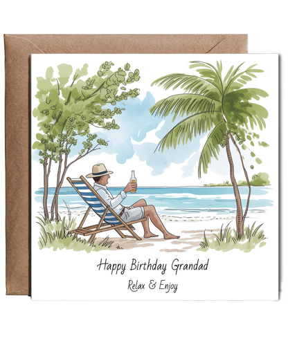 happy birthday grandad relax and enjoy