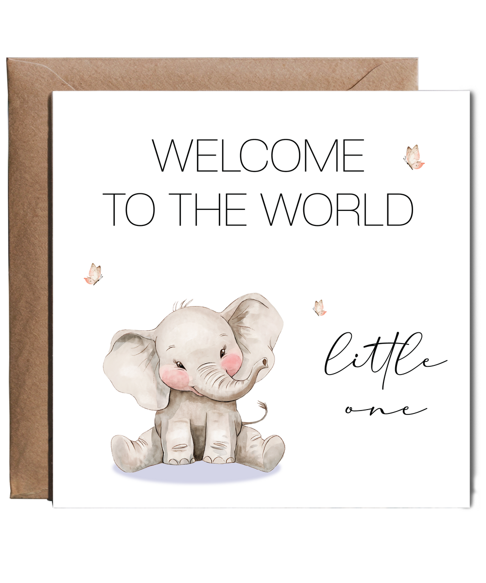 Welcome to the world little one elephant