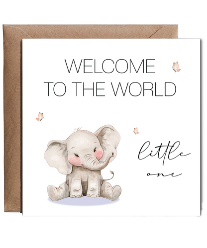 Welcome to the world little one elephant