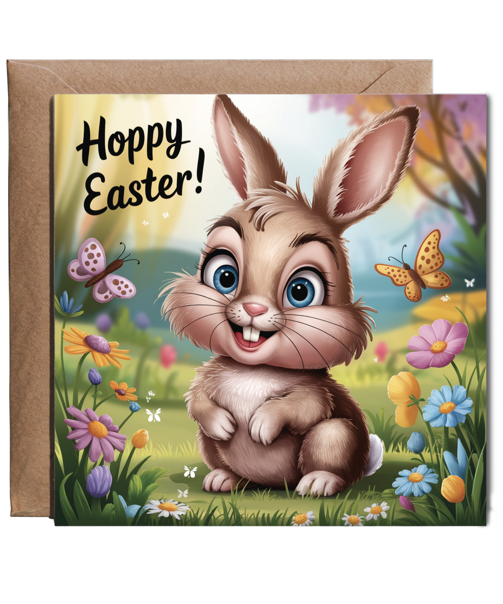 hoppy easter, adorable bunny