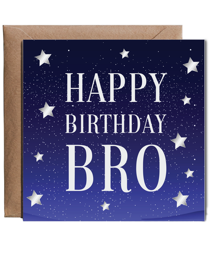 Navy and Gold happy birthday Bro