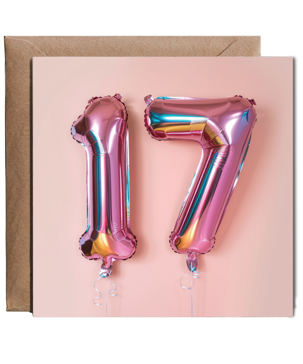 pink balloon age 17