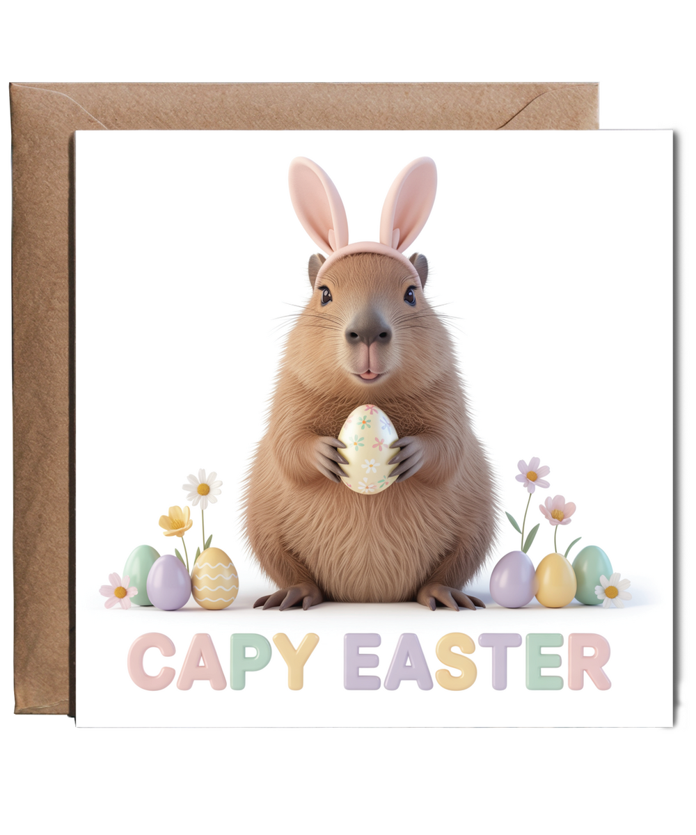 Capy Easter adorable capybara