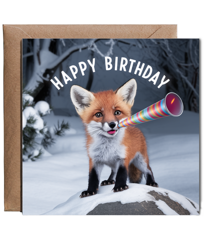 Happy Birthday Fox