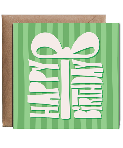 Happy birthday present box
