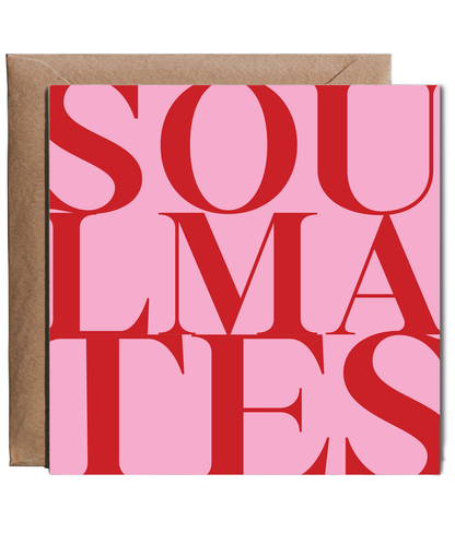 Valentines Pink and Red SOULMATES