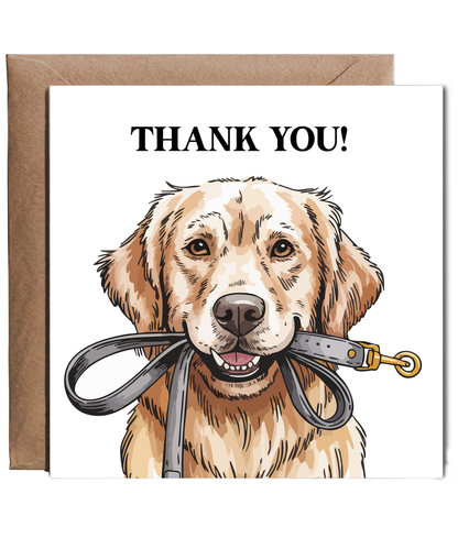 Thank you golden labrador