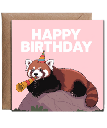 Happy Birthday red panda