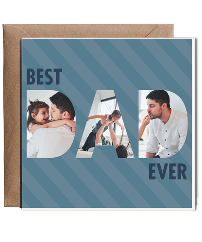 best dad ever Personalised photos fathers day