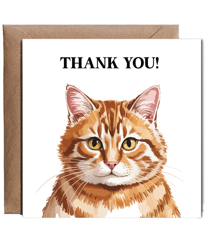 Thank you orange cat