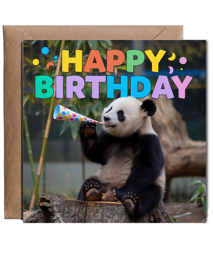 Happy Birthday panda