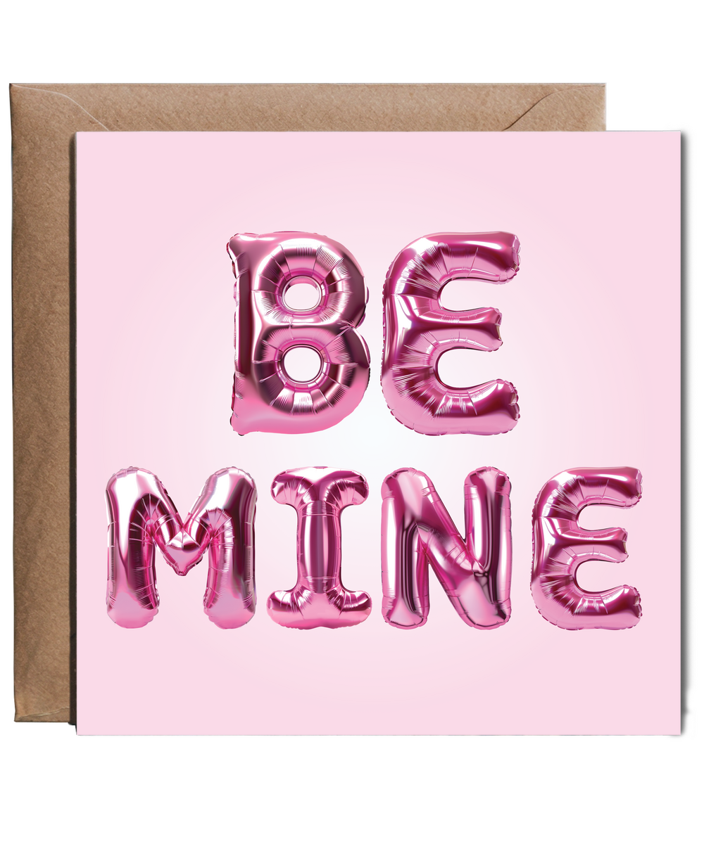 Be mine balloons