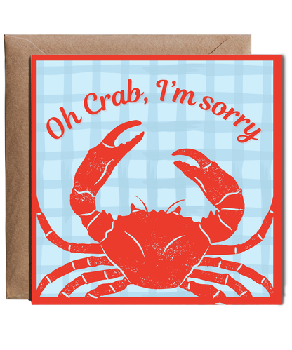 Oh Crab, I'm Sorry
