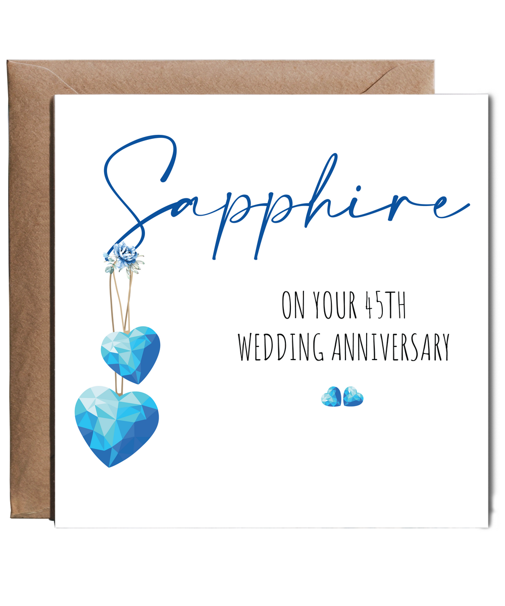 45th anniversary Sapphire