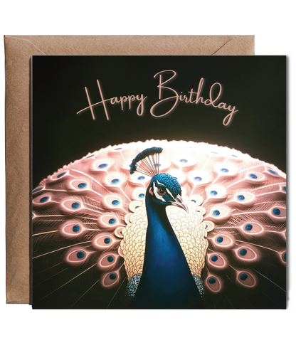 Happy Birthday Peacock
