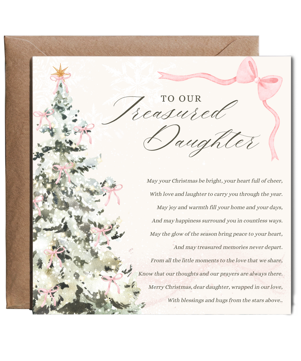 to our treasured daughter, touching verse