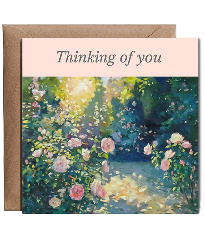 Thinking of You Card Monet