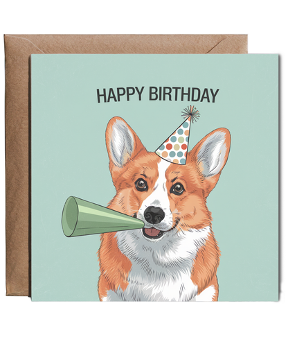 Happy Birthday Corgi Cute