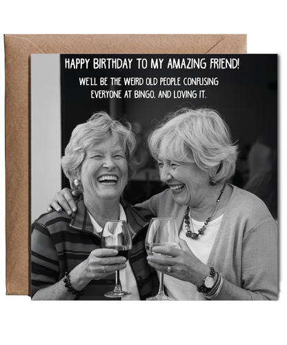 Ladies dancing Happy Birthday