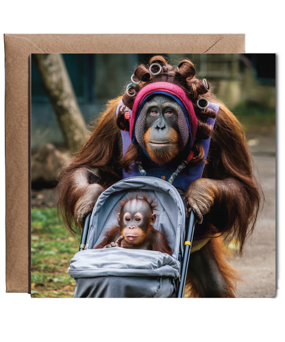 funny orangutang mother's day