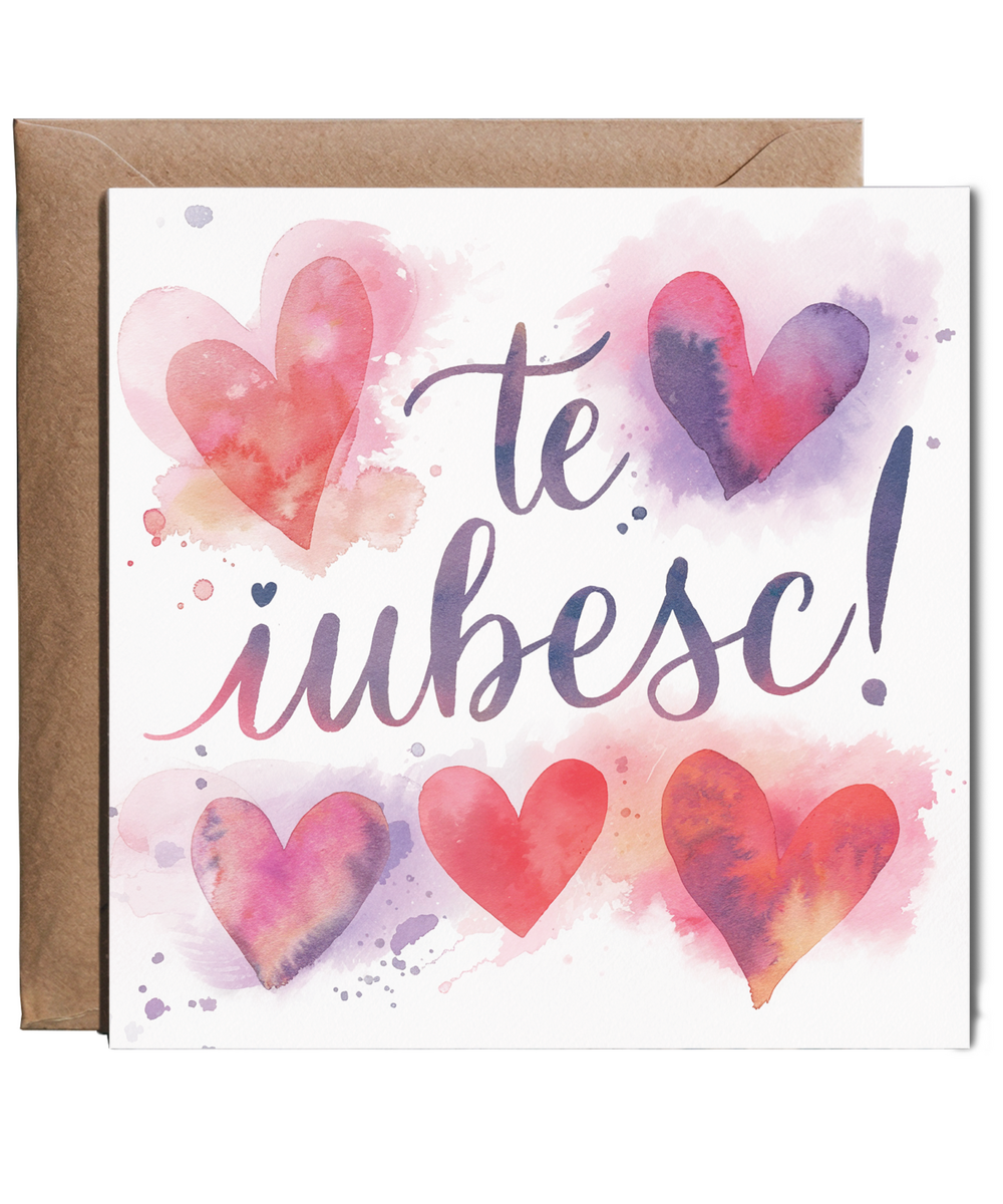Te iubesc! valentines i love you