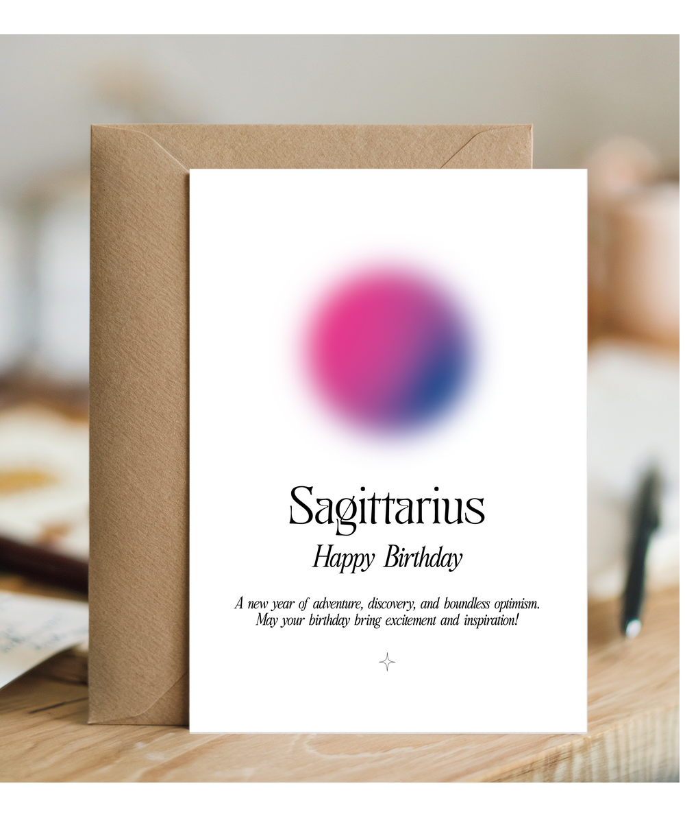 Happy Birthday Sagittarius Star Sign