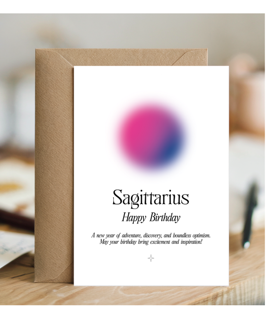 Happy Birthday Sagittarius Star Sign