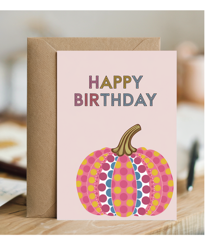 Happy Birthday card Kusama for her