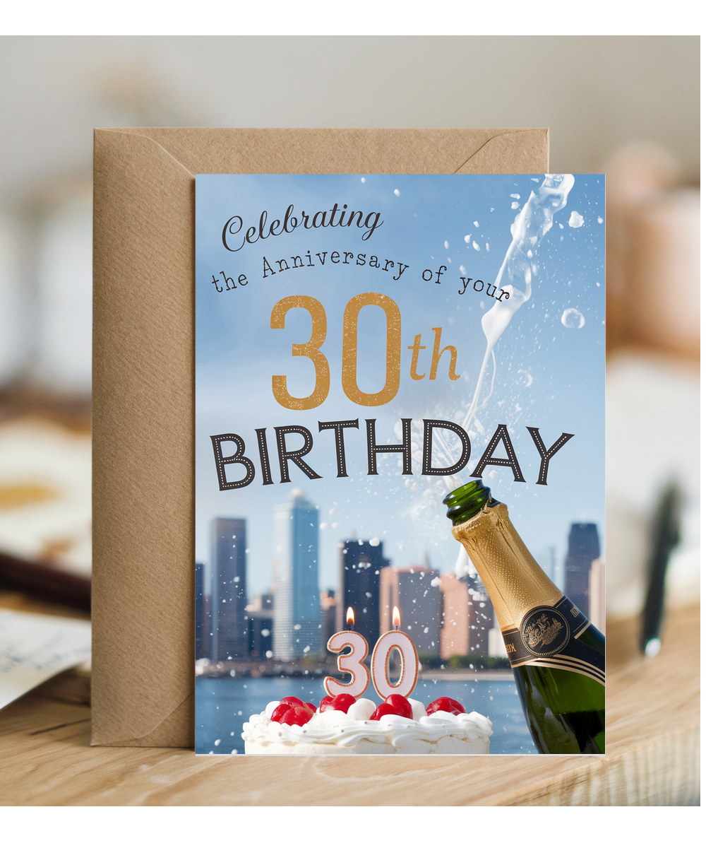 Celebrating the Anniversary of Your 30th Birthday