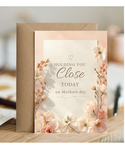 Mothers day holding you close