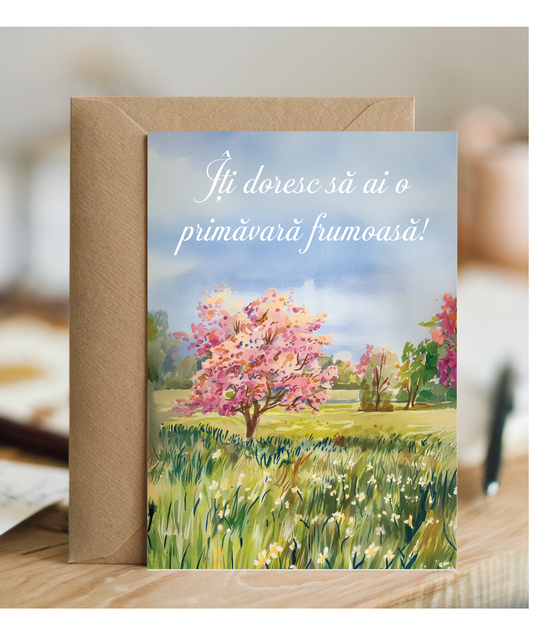 Îți doresc să ai o primăvară frumoasă! have a good spring