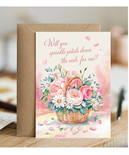 will you sprinkle petals down the aisle