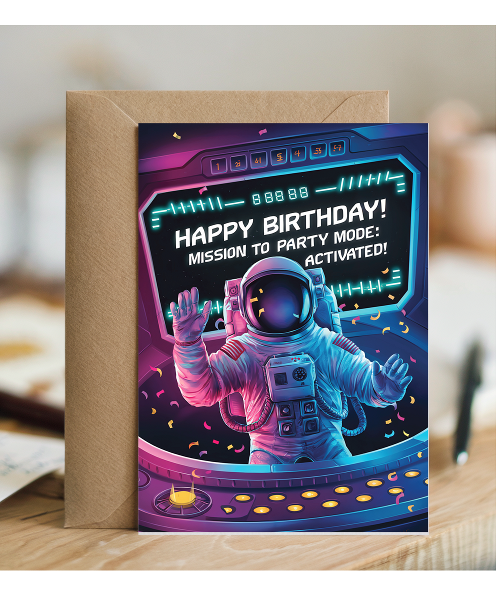 Happy Birthday! Mission to Party Mode Activated!
