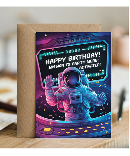 Happy Birthday! Mission to Party Mode Activated!