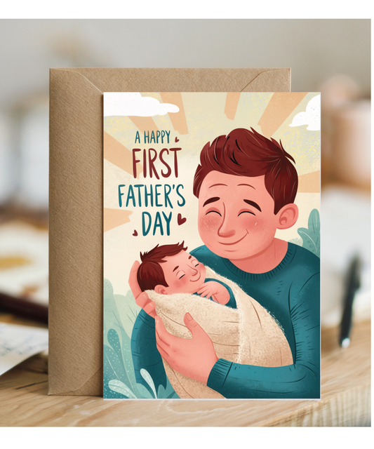 a happy first father's day