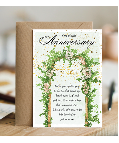 A5 On your anniversary