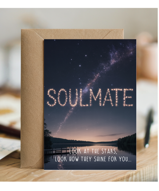 Valentines Look at the stars soulmate