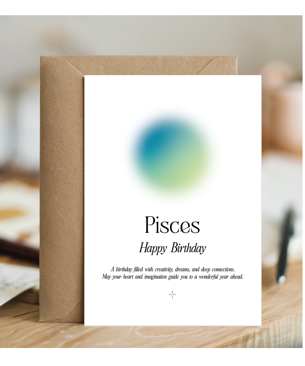 Happy Birthday Pisces Star Sign