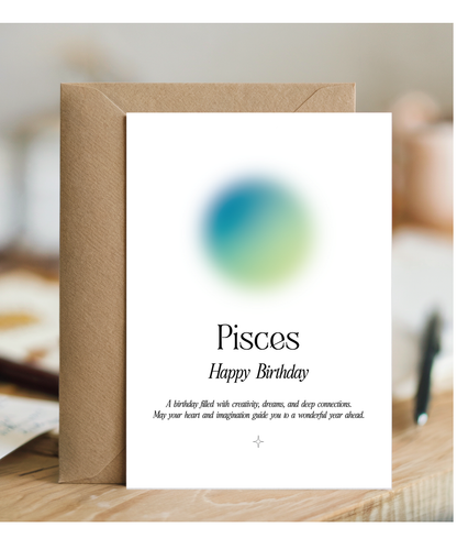 Happy Birthday Pisces Star Sign