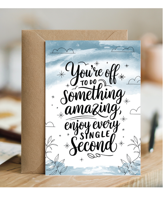 Maternity leave your off to do something amazing