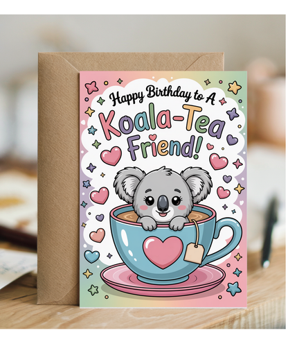 Happy Birthday to a Koala-tea friend