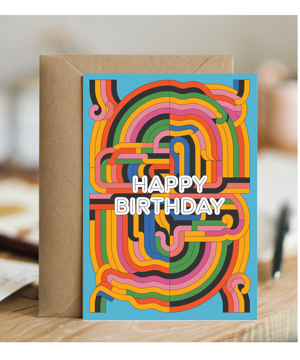 Vibrant Abstract Swirls