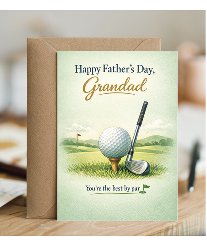 Happy Father's day grandad, You're the best by par